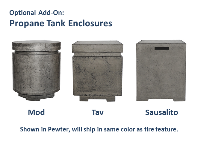 Fire Bowl 39" Moderno 6 by Prism Hardscapes - Free Cover Included | American Fire Features