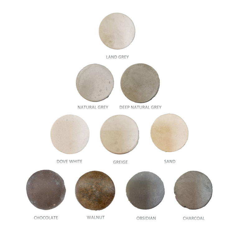 Fire by Design Round Zen Style GFRC Fire & Water Bowl with Electronic Ignition - Free Cover