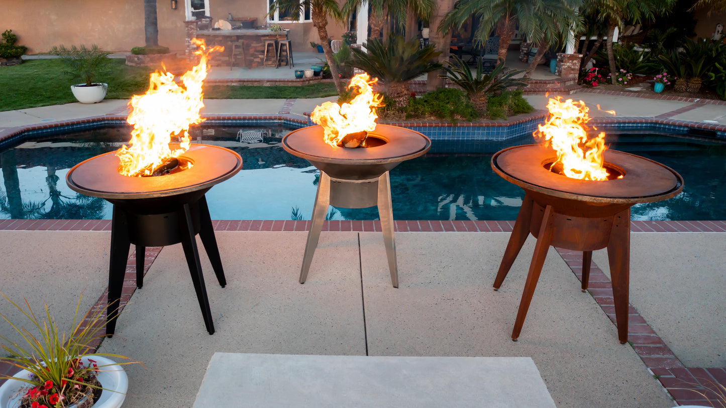 Mojave Wood Burning Grill by The Outdoor Plus | American Fire Features