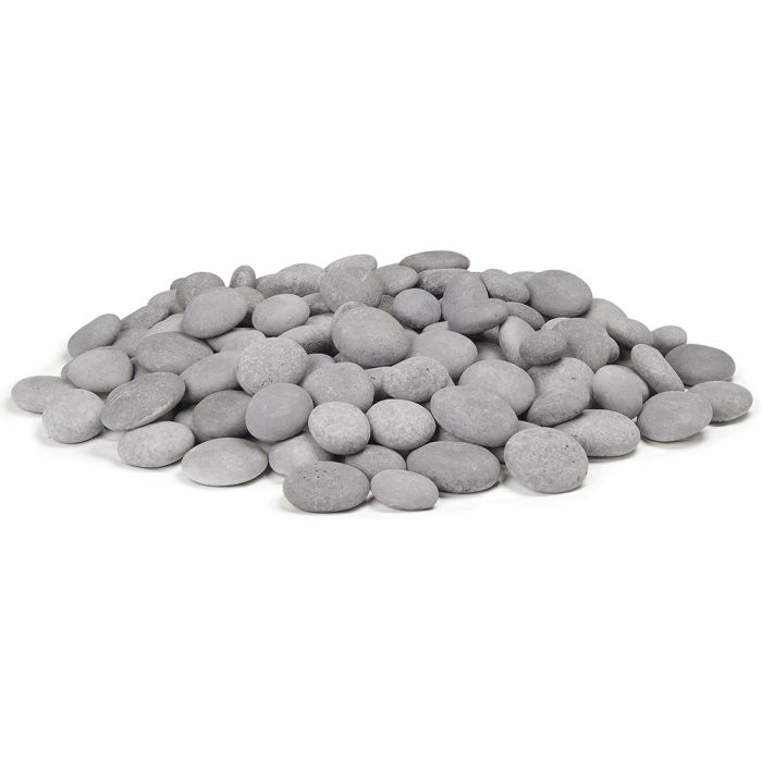 Fire Rocks | Creekstones 140-Pc. (Greige) | American Fire Features