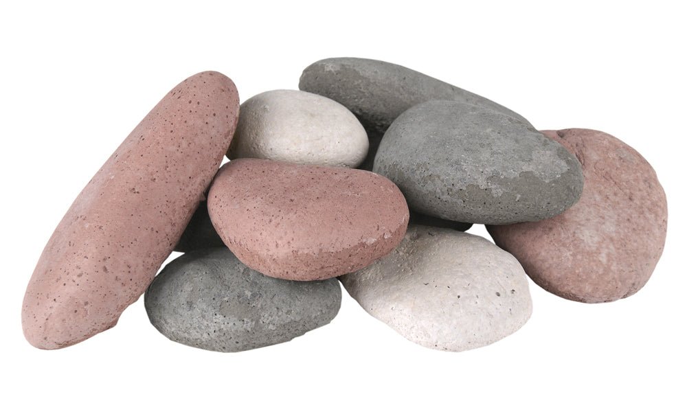 American Fyre Designs River Rock Fyre Stones 10-Pc. | American Fire Features