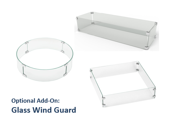 Square fire pit kit | Regal Metal Fire Pit | American Fire Features