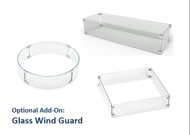 Square fire pit kit | Redan Concrete Fire Pit | American Fire Features