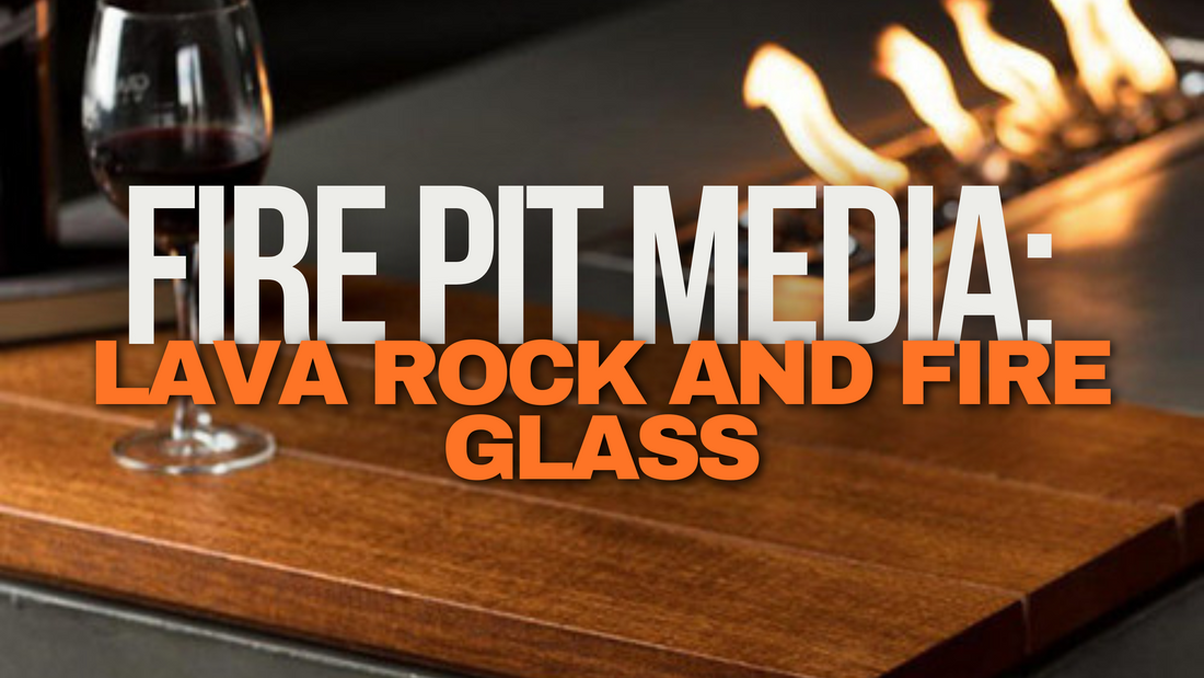 The Ultimate Guide to Fire Pit Media: Lava Rock and Fire Glass