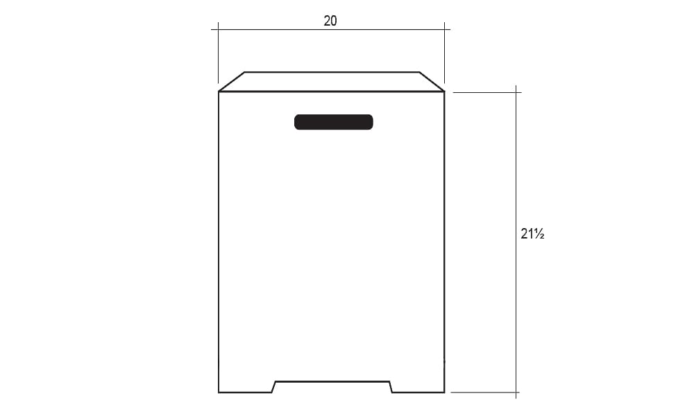 Prism Hardscapes Sausalito Propane Tank Enclosure