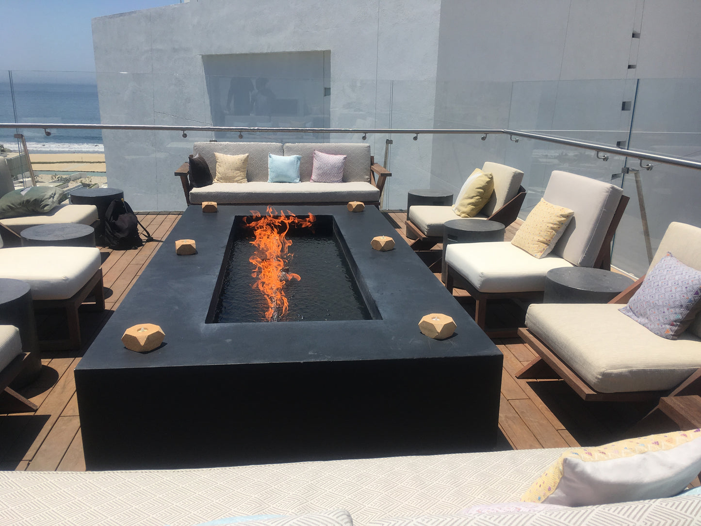 The Outdoor Plus Regal Metal Fire Pit - Free Cover