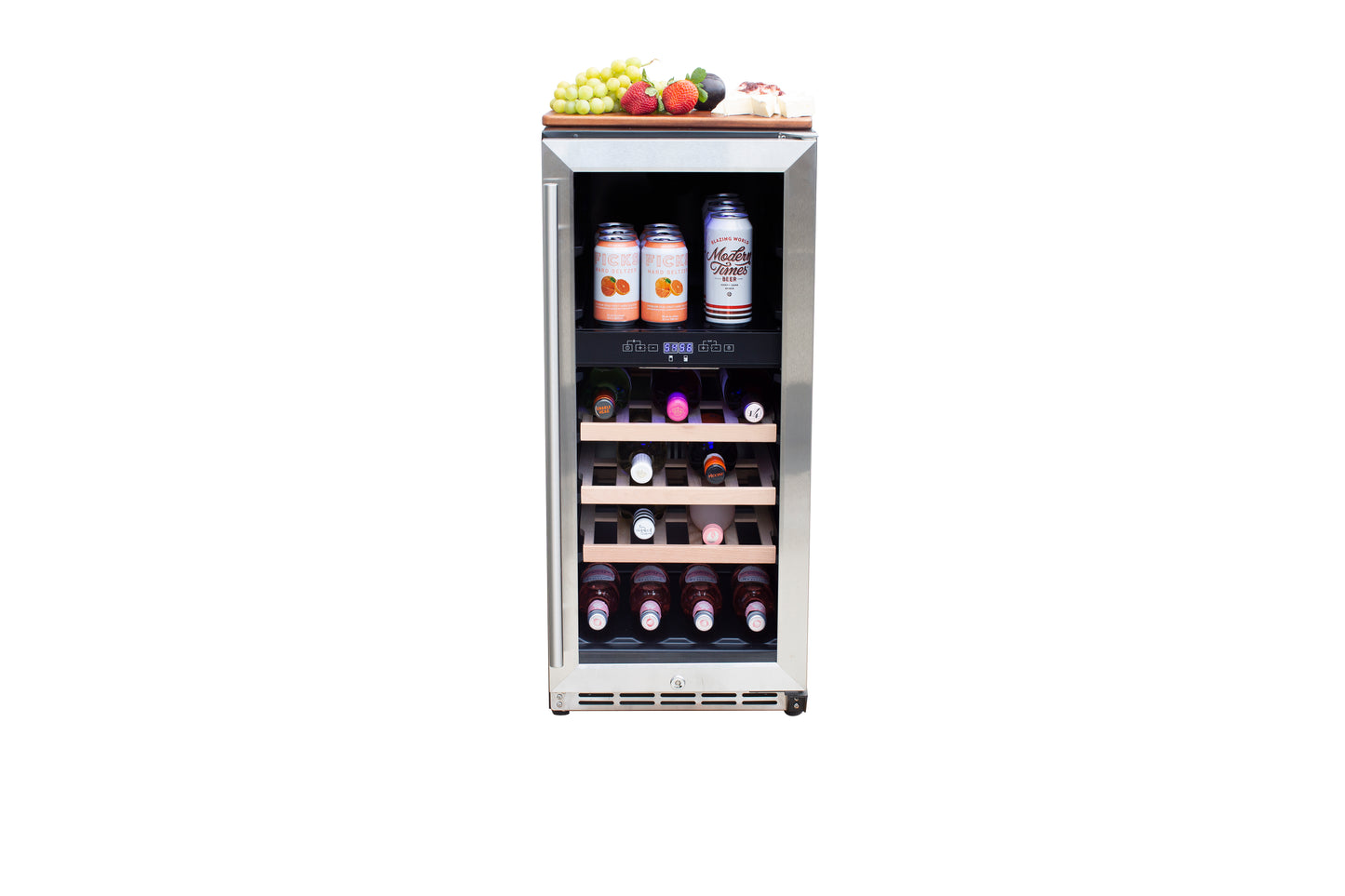 TrueFlame Outdoor Rated Wine Cooler - 24", 15"