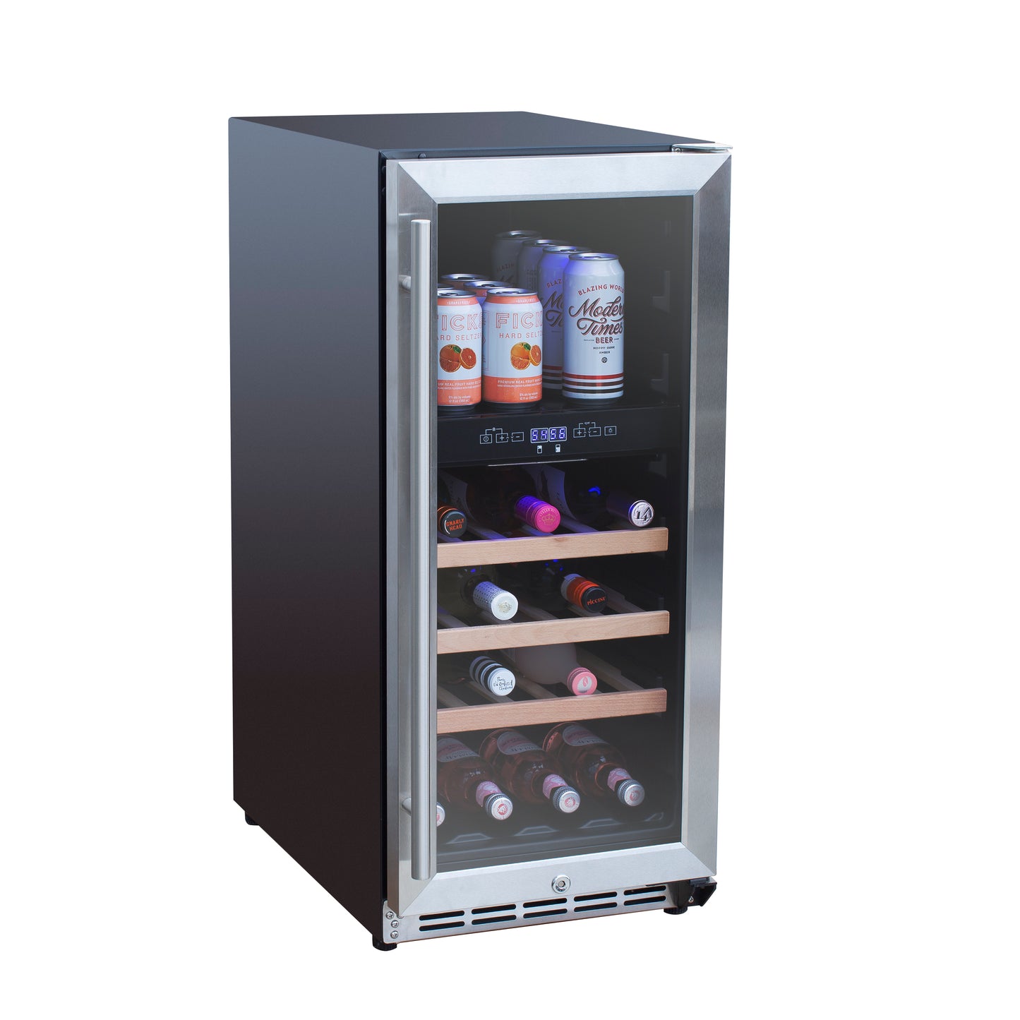 TrueFlame Outdoor Rated Wine Cooler - 24", 15"