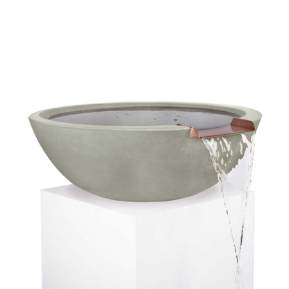 Sedona Concrete Water Bowl by The Outdoor Plus - Free Cover Included