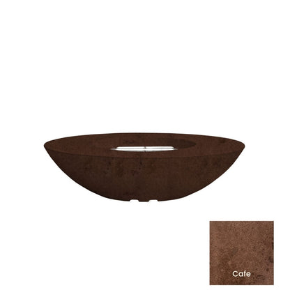 60" x 36" Ovale Fire Bowl by Prism Hardscapes - Free Cover Included