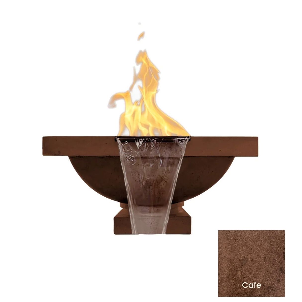 Ibiza Fire & Water Bowl 31" by Prism Hardscapes - Free Cover Included