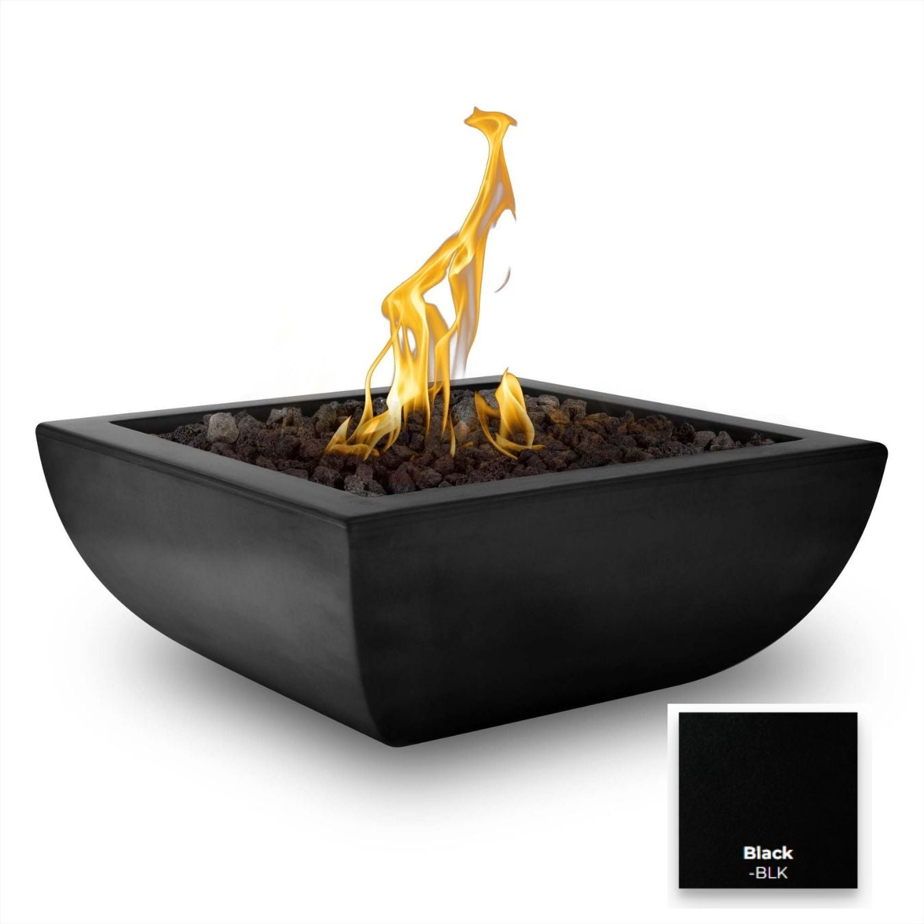 Avalon Concrete Fire Bowl by The Outdoor Plus - Free Cover Included