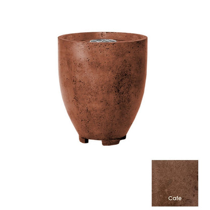 Fire Pedestal 28" Pentola 1 by Prism Hardscapes