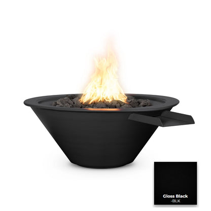 Cazo Powdercoated Steel Fire & Water Bowl by The Outdoor Plus - Free Cover Included