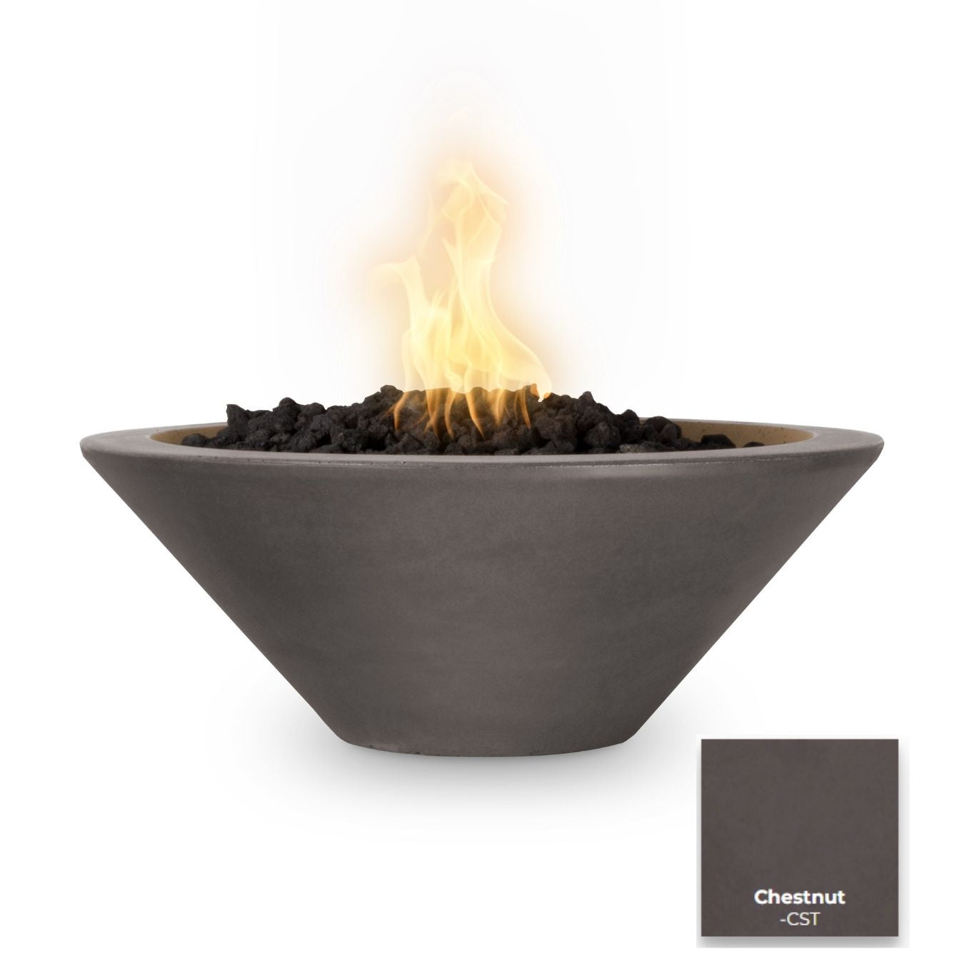 Cazo Concrete Fire Bowl by The Outdoor Plus - Free Cover Included