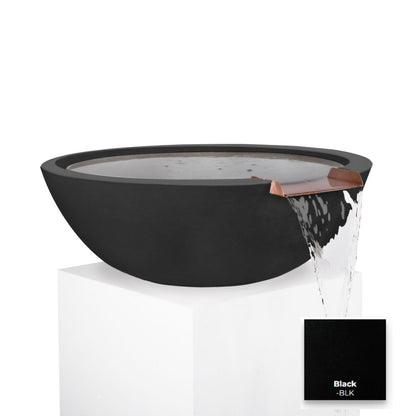 Sedona Concrete Water Bowl by The Outdoor Plus - Free Cover Included