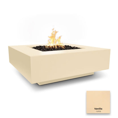 Cabo Square Concrete Fire Pit by The Outdoor Plus - Free Cover Included