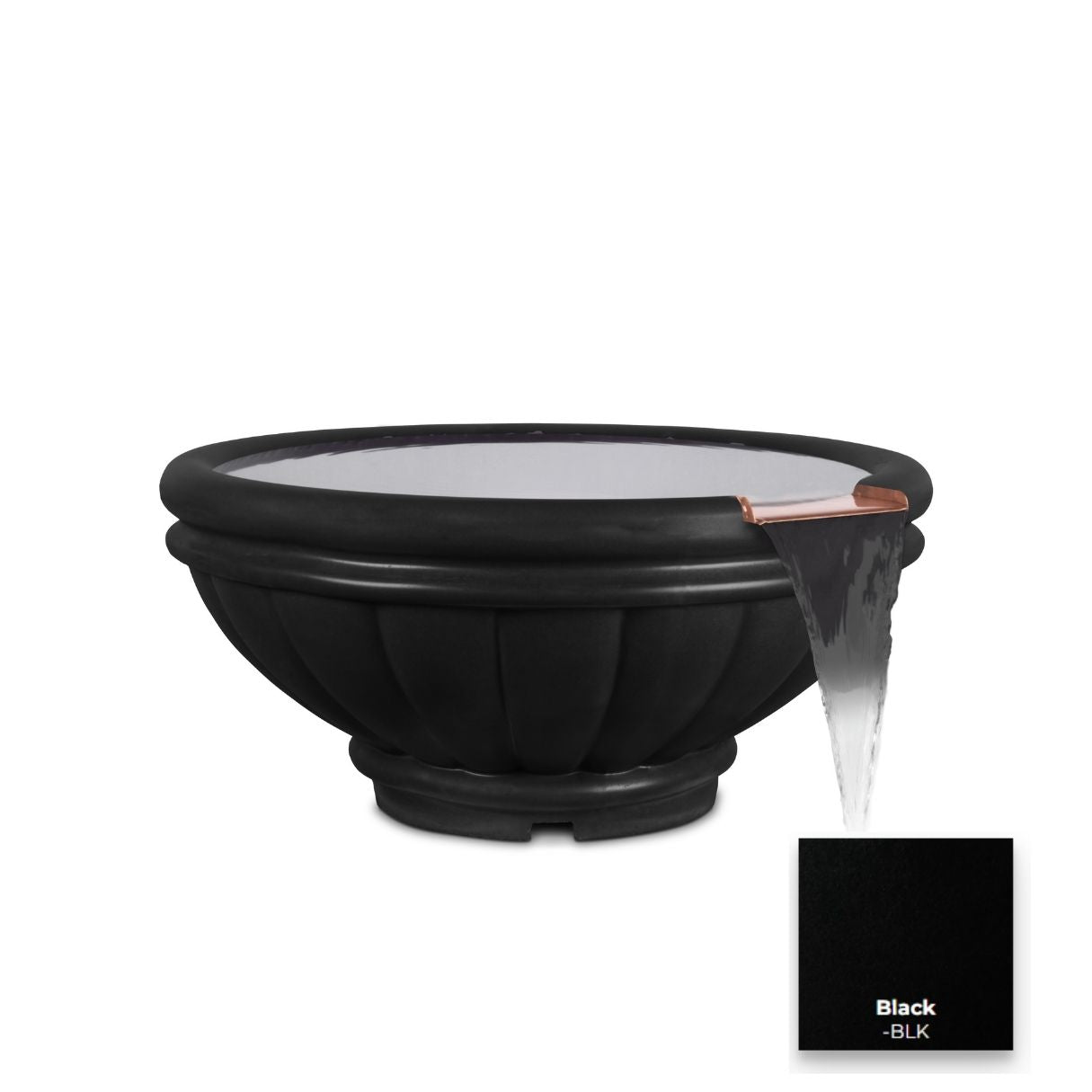 Roma Concrete Water Bowl by The Outdoor Plus - Free Cover Included