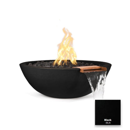 Sedona Concrete Fire & Water Bowl by The Outdoor Plus - Free Cover Included