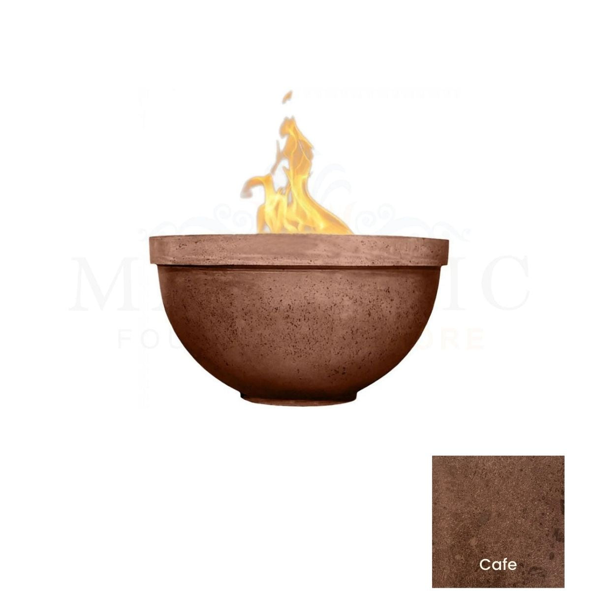 Sorrento Fire Bowl  33" by Prism Hardscapes - Free Cover Included