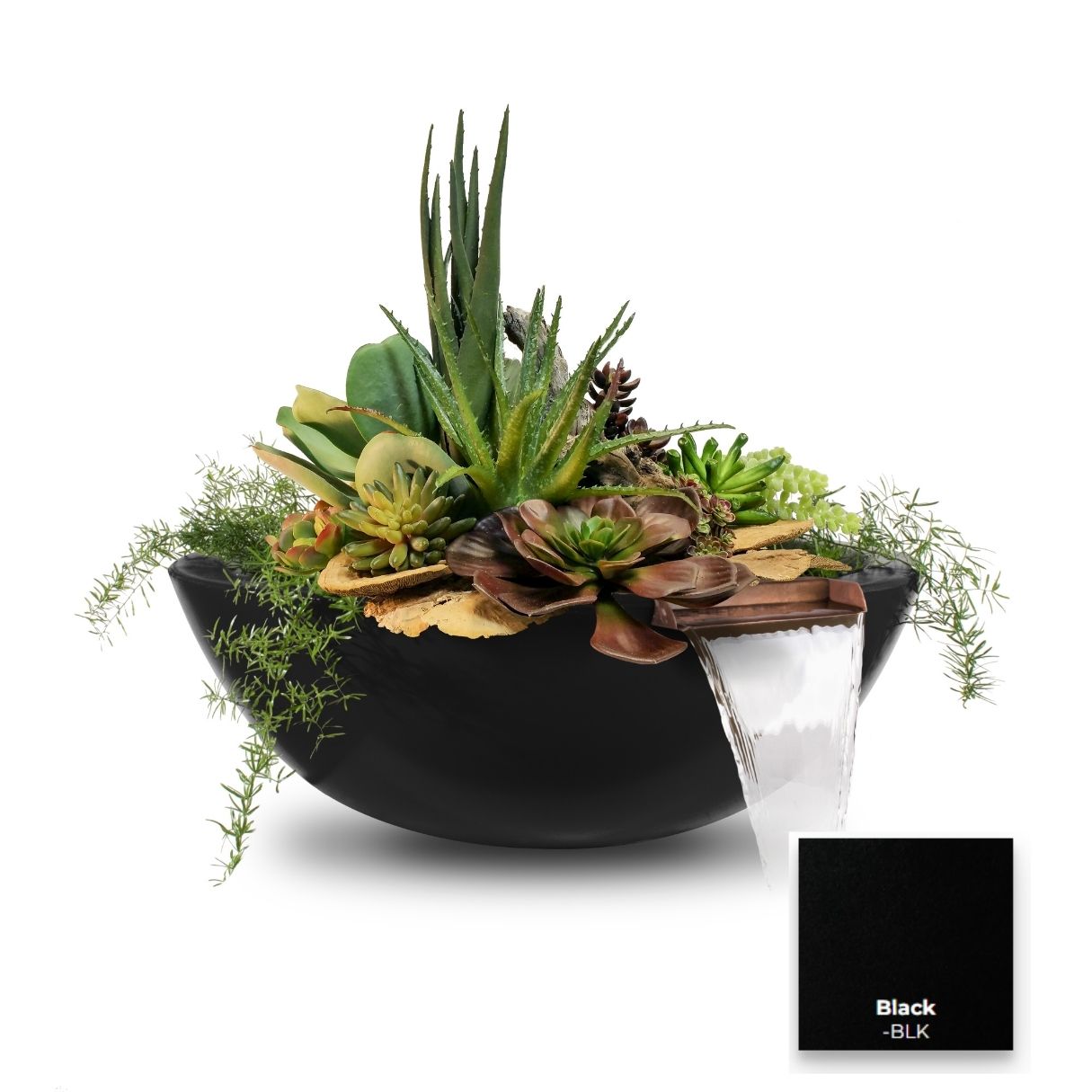 Sedona GFRC Planter & Water Bowl by The Outdoor Plus