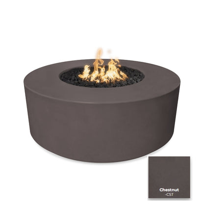 Florence Concrete Fire Pit 54" by The Outdoor Plus - Free Cover Included