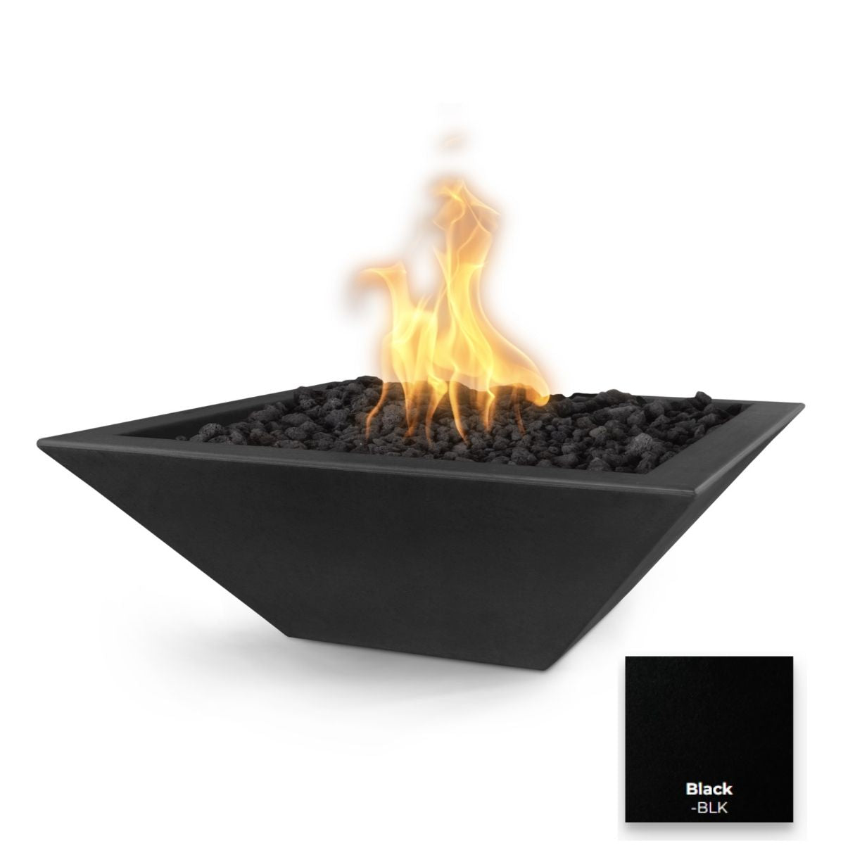 Maya Concrete Fire Bowl by The Outdoor Plus - Free Cover Included