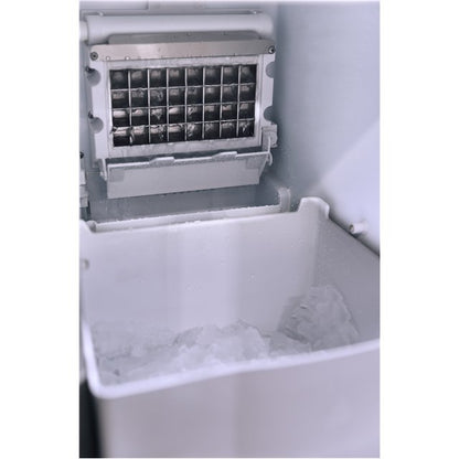 TrueFlame Outdoor Rated Ice Maker w/Stainless Door - 50 lb. Capacity - 15"