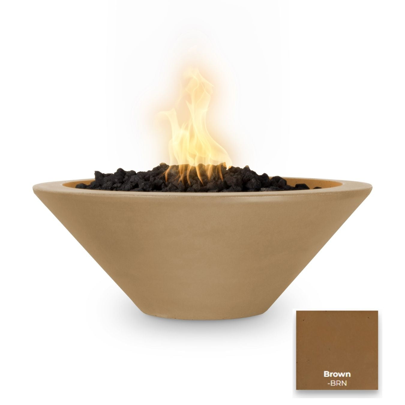 Cazo Concrete Fire Bowl by The Outdoor Plus - Free Cover Included