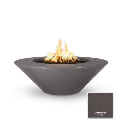 Cazo Concrete Fire Pit Wide Ledge by The Outdoor Plus - Free Cover Included