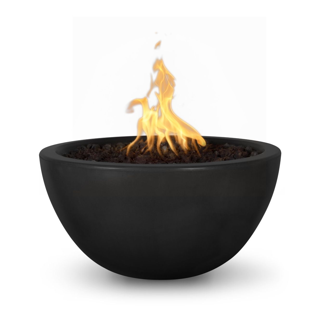 Luna Concrete Fire Bowl by The Outdoor Plus - Free Cover Included