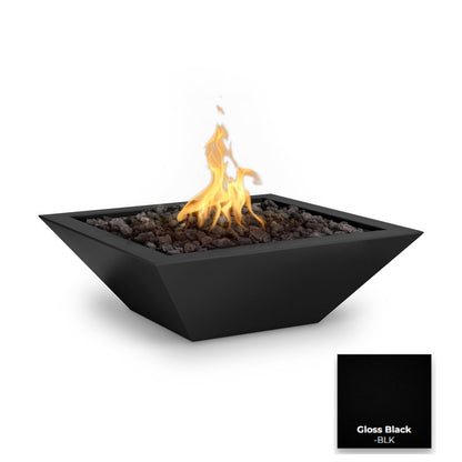 Maya Powdercoated Steel Fire Bowl by The Outdoor Plus - Free Cover Included