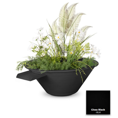 Cazo Powdercoated Steel Planter & Water Bowl by The Outdoor Plus