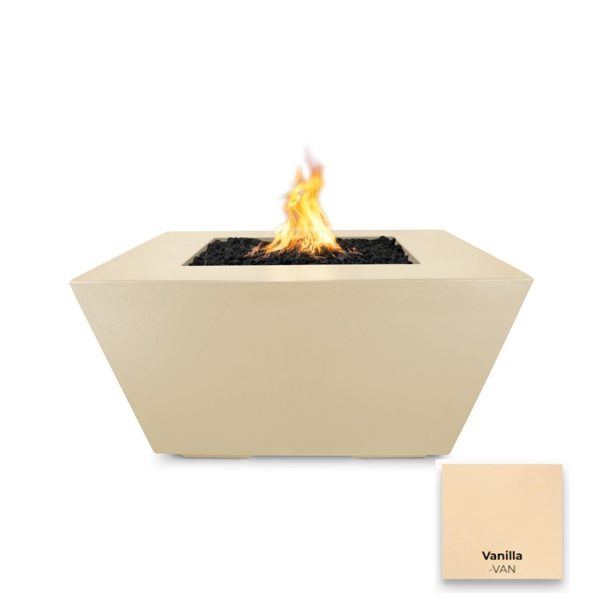 Redan Concrete Fire Pit by The Outdoor Plus - Free Cover Included