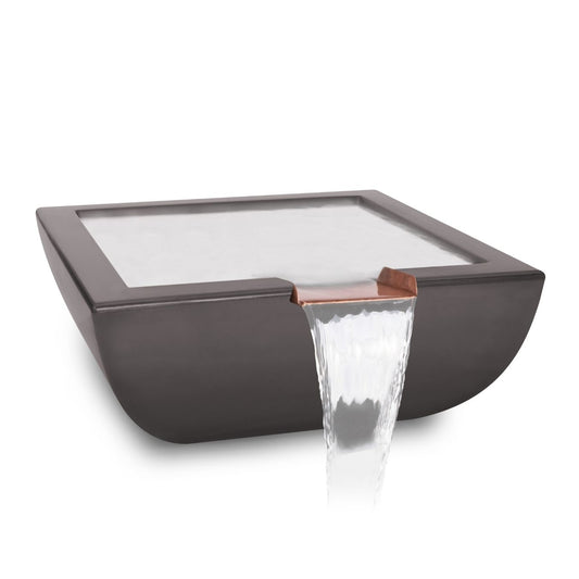 Avalon Concrete Water Bowl by The Outdoor Plus - Free Cover Included