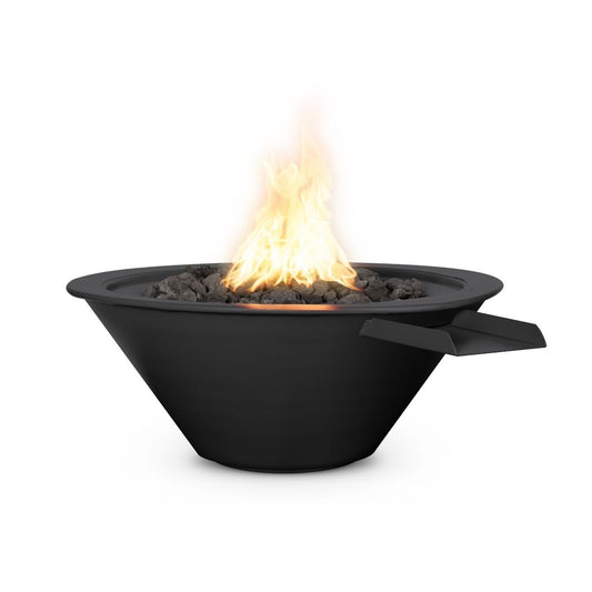 Cazo Powdercoated Steel Fire & Water Bowl by The Outdoor Plus - Free Cover Included