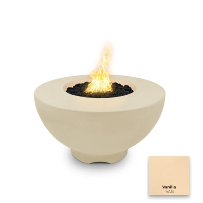 Sienna Concrete Fire Pit by The Outdoor Plus - Free Cover Included