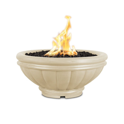 Roma Concrete Fire Bowl by The Outdoor Plus - Free Cover Included