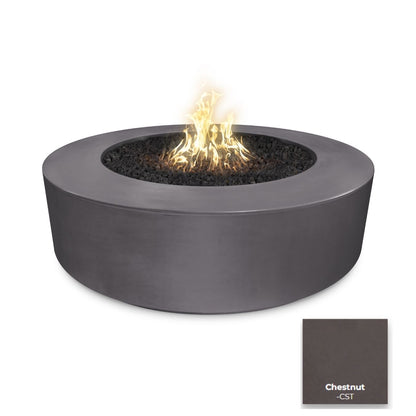 Florence Concrete Fire Pit 72" by The Outdoor Plus - Free Cover Included