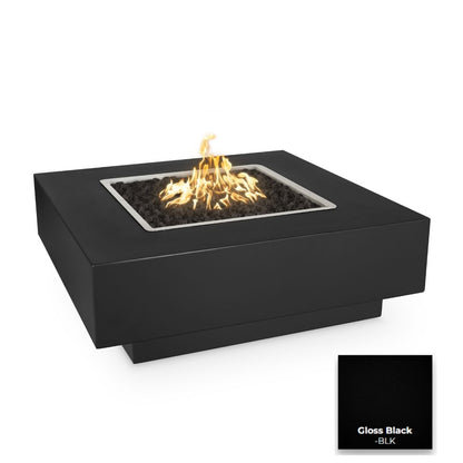 Cabo Square Metal Fire Pit by The Outdoor Plus - Free Cover Included