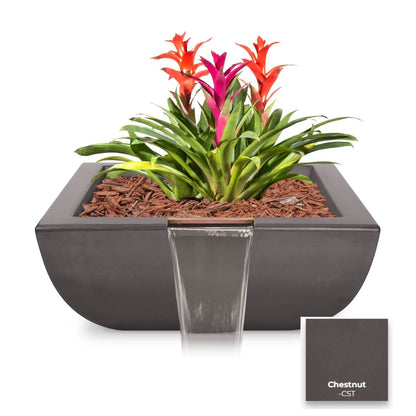 Avalon Concrete Planter & Water Bowl by The Outdoor Plus