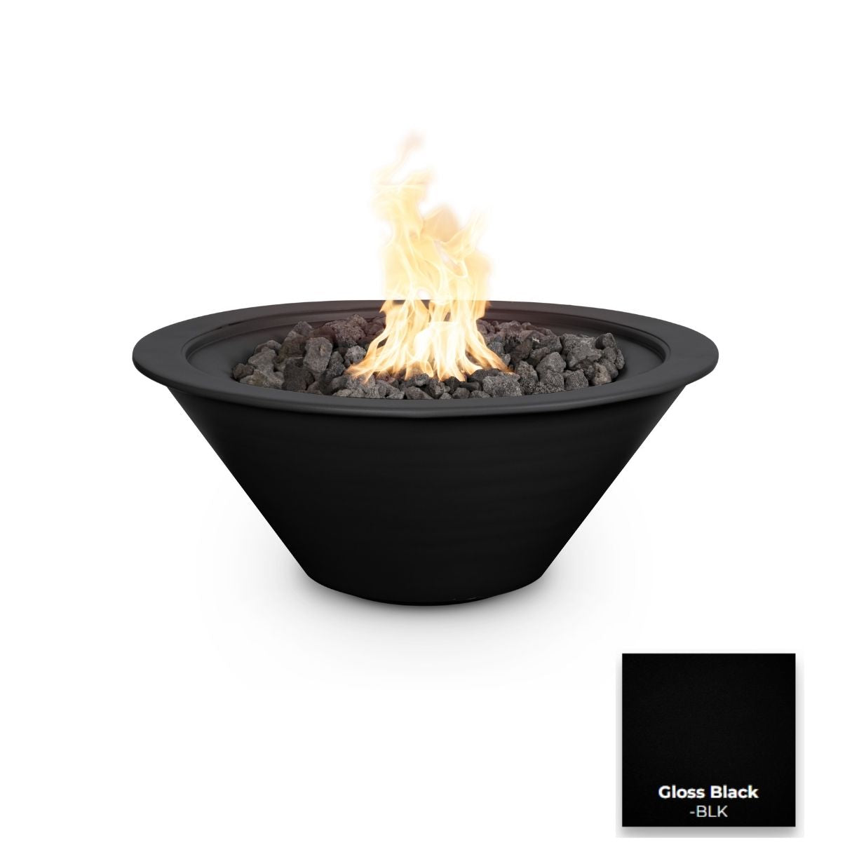 Cazo Powdercoated Steel Fire Bowl by The Outdoor Plus - Free Cover Included