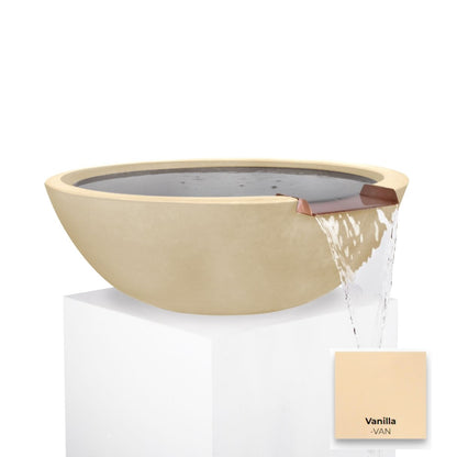 Sedona Concrete Water Bowl by The Outdoor Plus - Free Cover Included