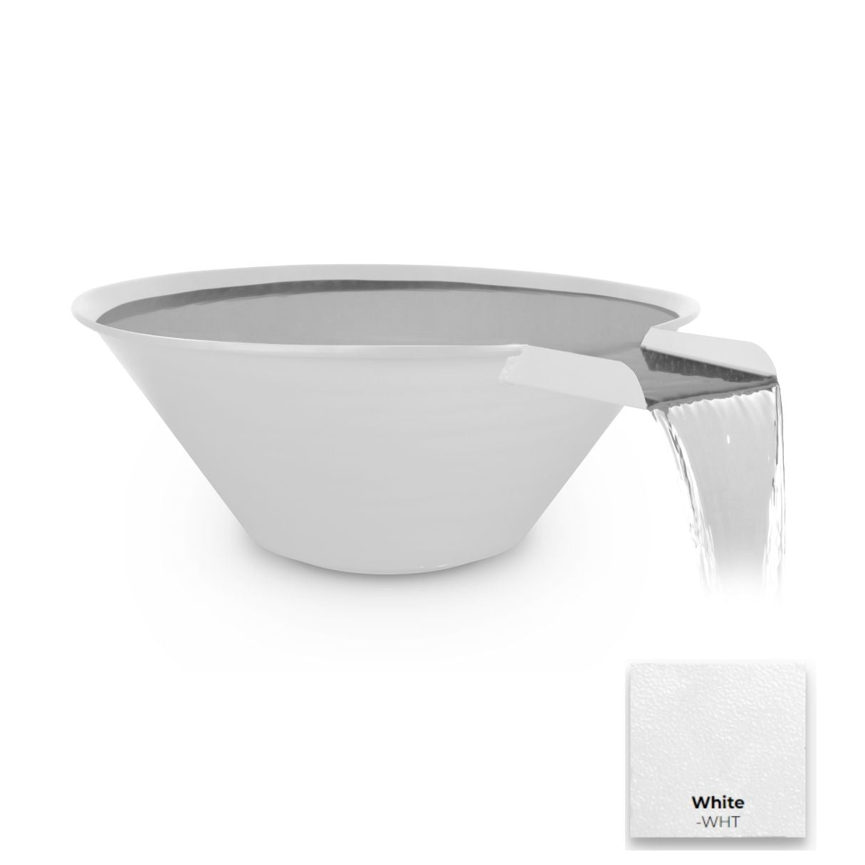 Cazo Powdercoated Steel Water Bowl by The Outdoor Plus - Free Cover Included