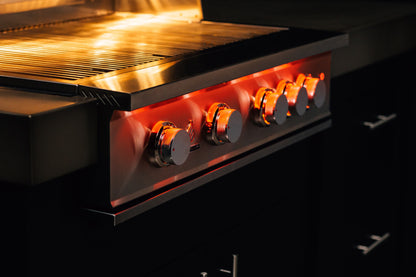 TrueFlame - 5 Burner Gas Grill - 40"