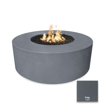 Florence Concrete Fire Pit 54" by The Outdoor Plus - Free Cover Included