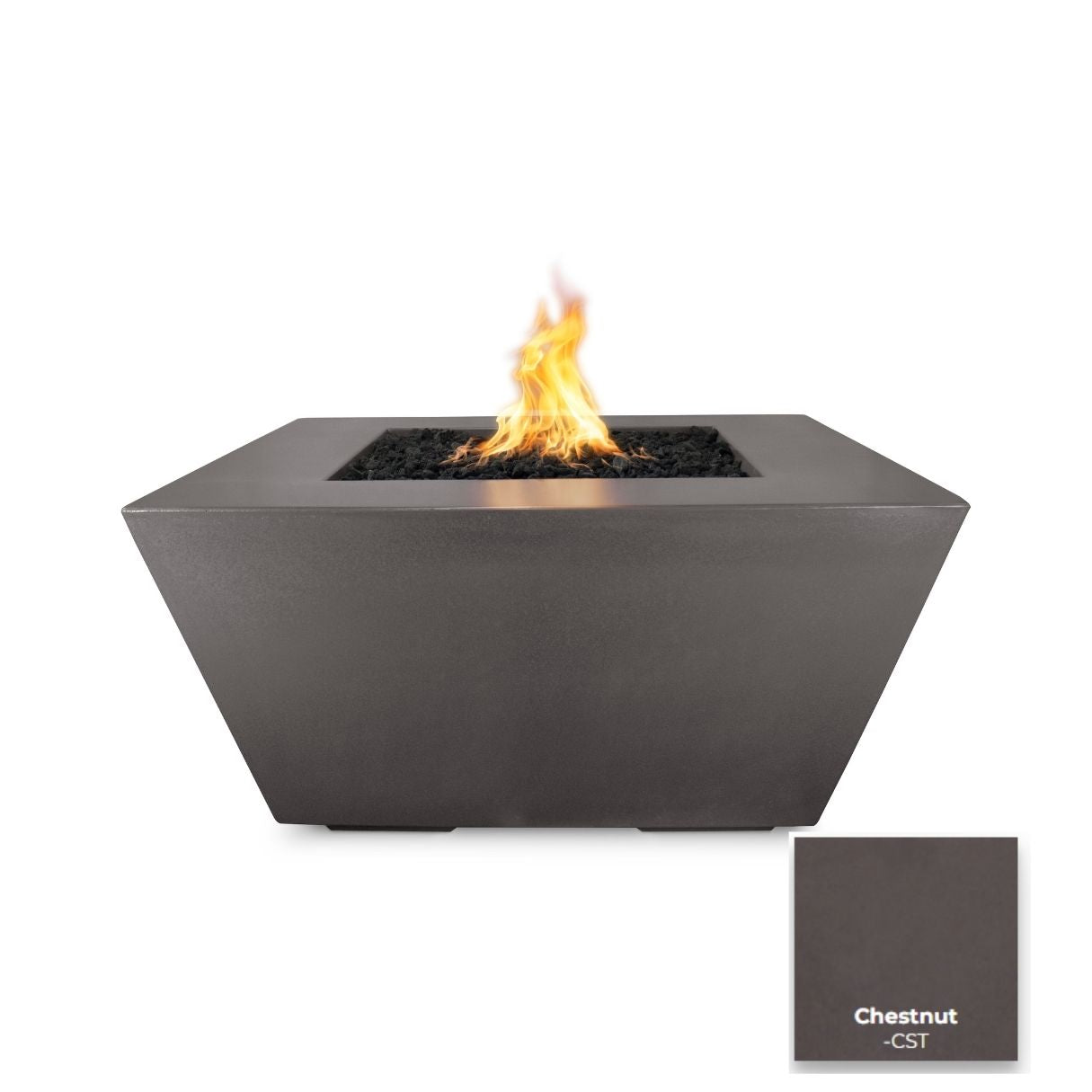 Redan Concrete Fire Pit by The Outdoor Plus - Free Cover Included