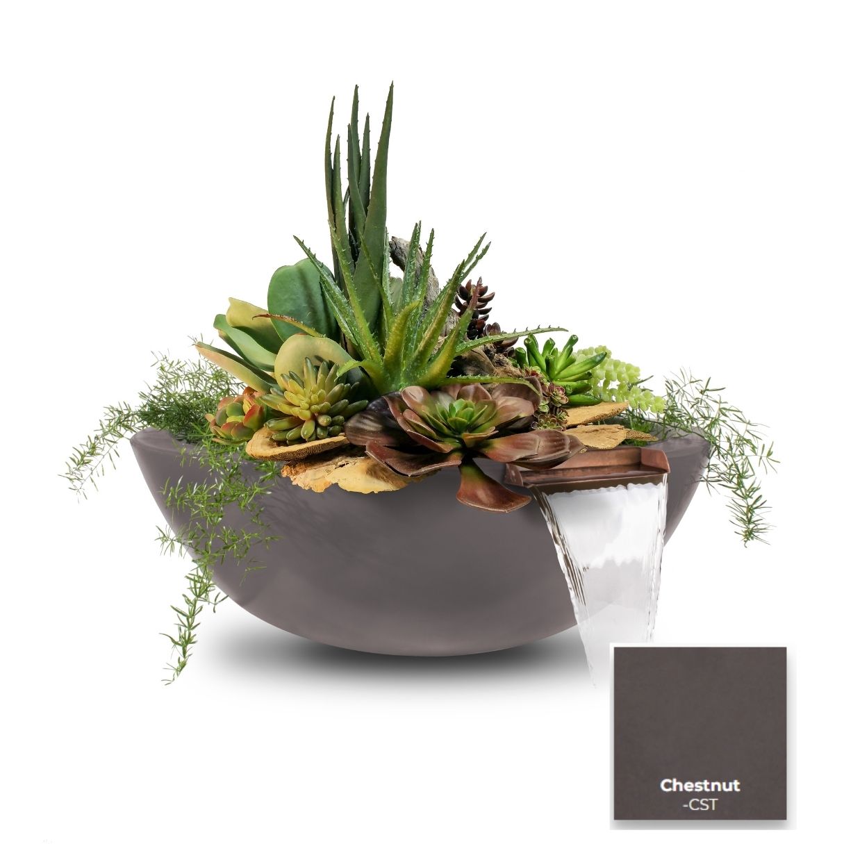 Sedona GFRC Planter & Water Bowl by The Outdoor Plus