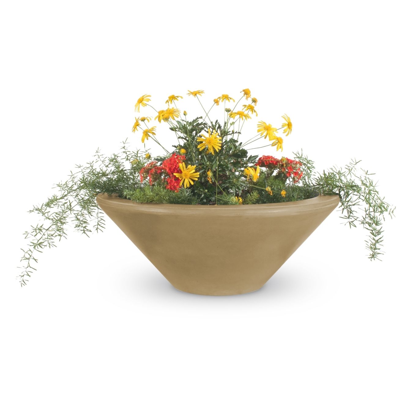 Cazo Concrete Planter Bowl by The Outdoor Plus