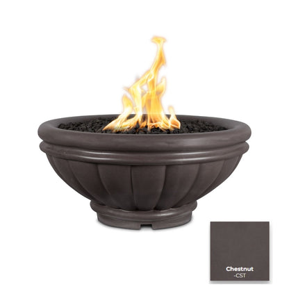 Roma Concrete Fire Bowl by The Outdoor Plus - Free Cover Included